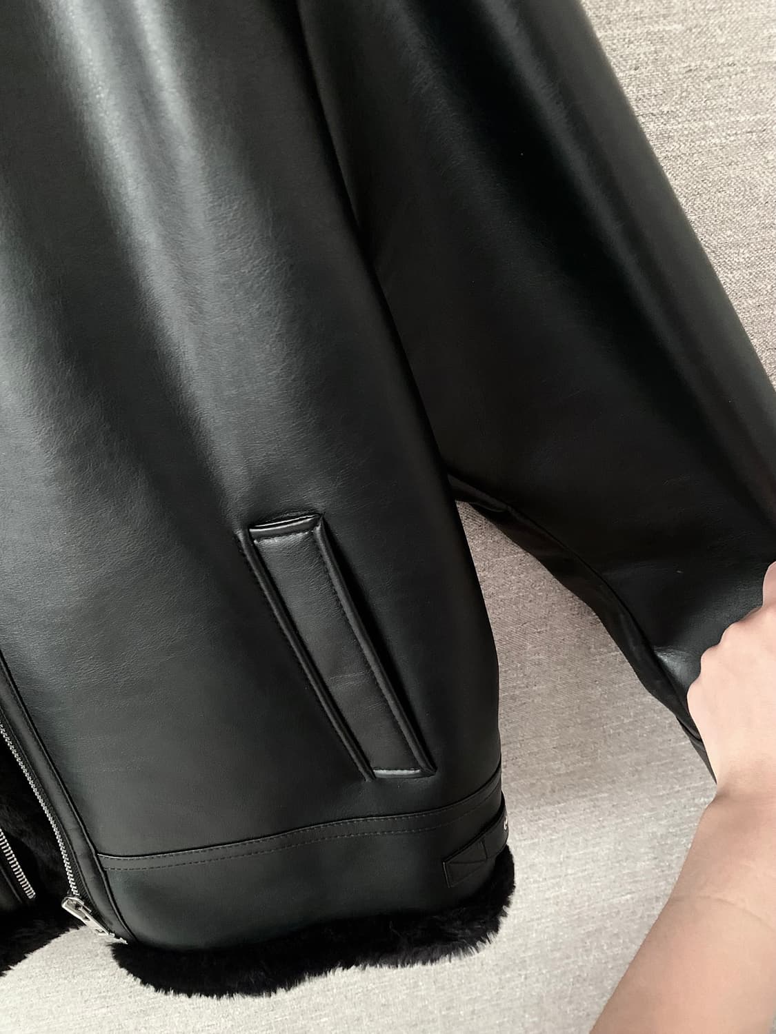 스페로네 페이크 B3 무스탕 자켓 상품이미지5