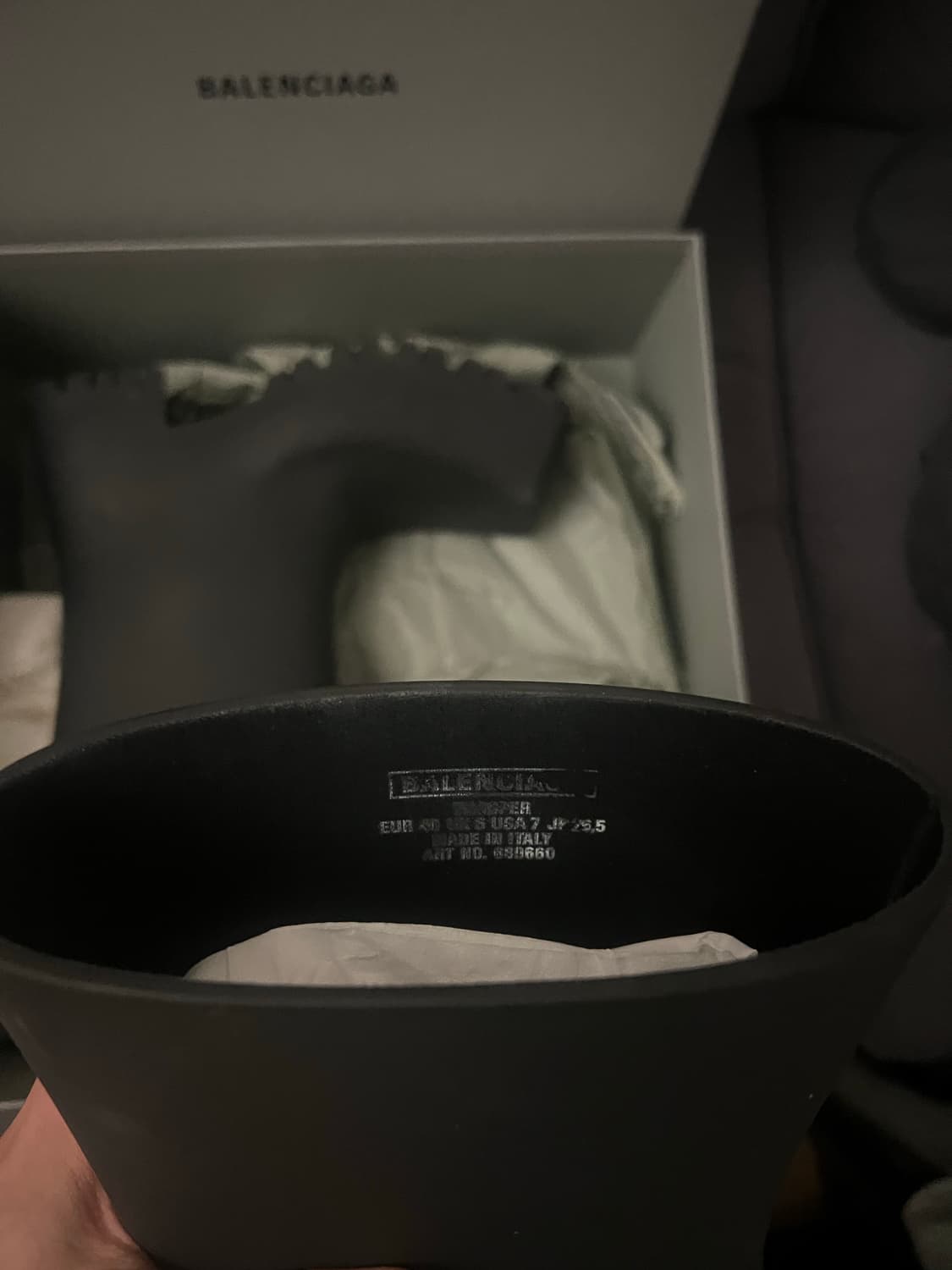 발렌시아가 트루퍼 부츠 40 상품이미지3