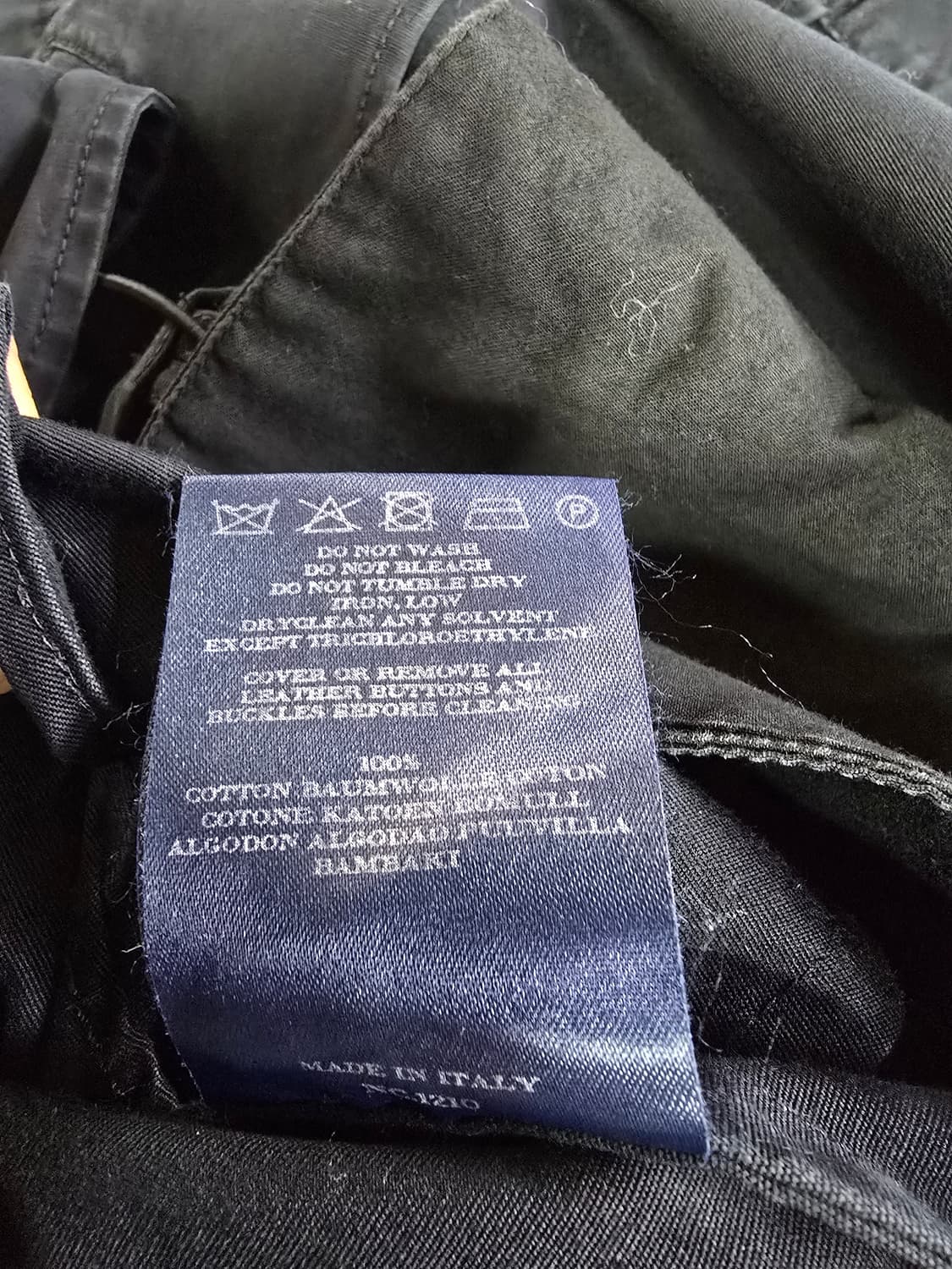 버버리 블랙 야상 자켓 (1350) 상품이미지5