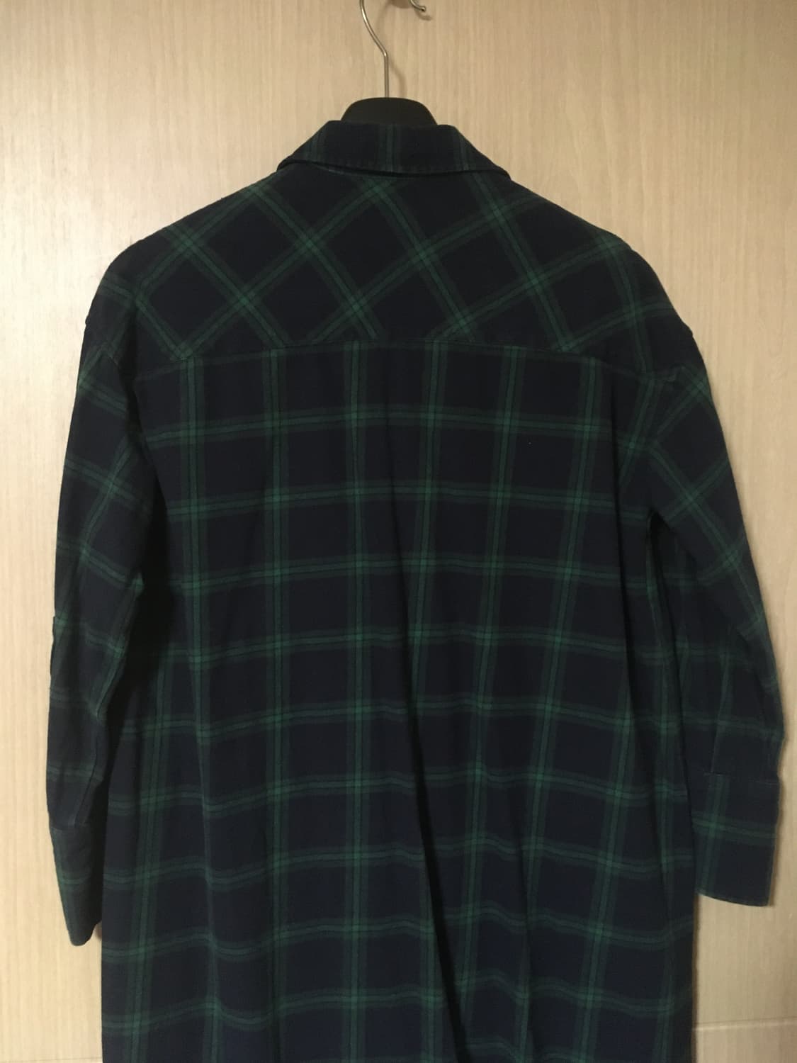 hang ten checkered long cardigan 상품이미지4