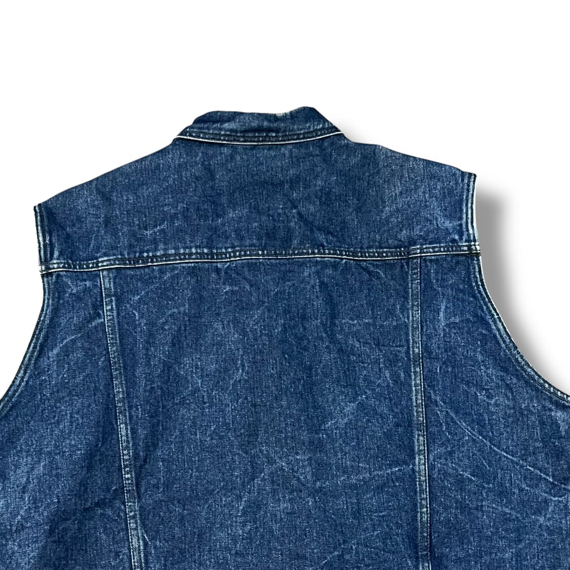  칼카니 데님 베스트 y14296 상품이미지6