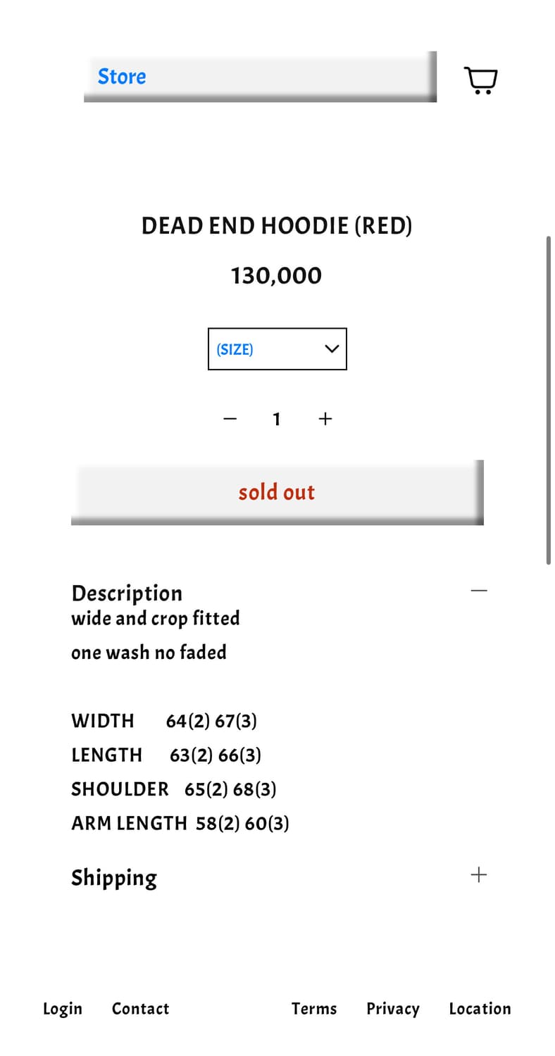 [3] 뤡코즈 후드 상품이미지2