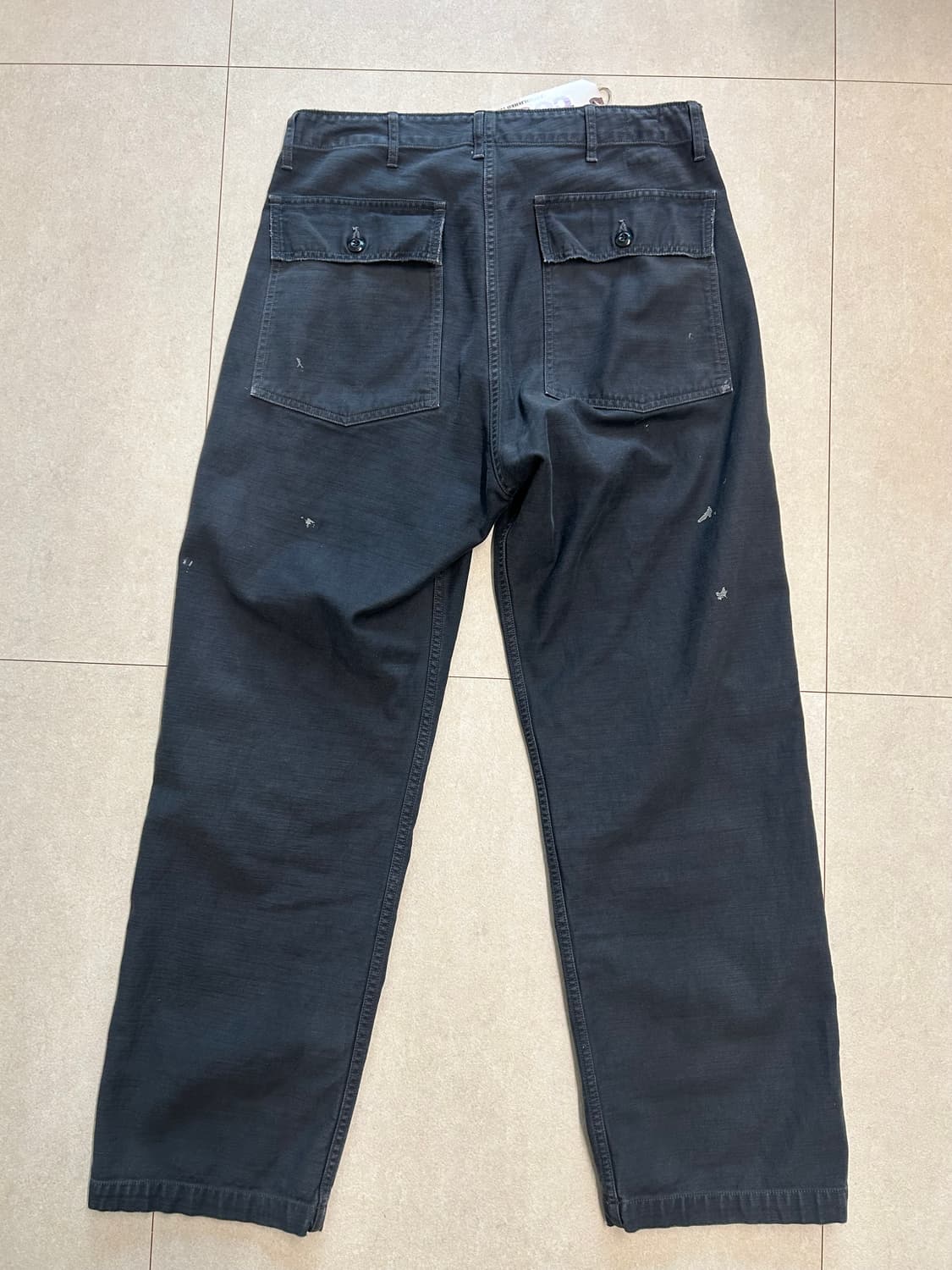 풀카운트 유틸리티 트라우저(퍼티그팬츠)/블랙, 30 상품이미지3