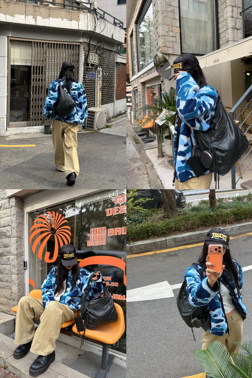 발렌시아가 데이 모터백 블랙 상품이미지2