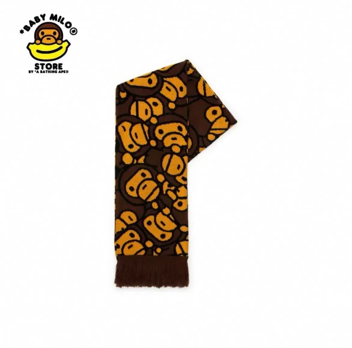 [국내배송/미개봉새상품] bape 베이프 베이비 마일로 니트 머플러 상품이미지1