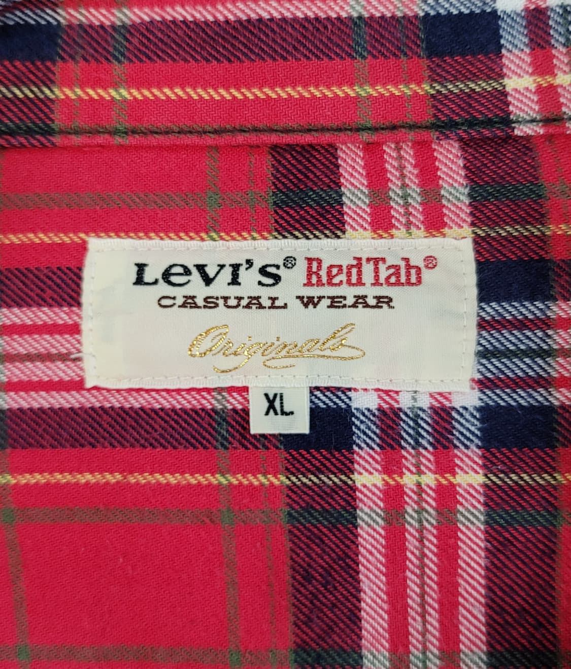 [남여공용] 리바이스(Levi's) 레드탭(Redtab) 체크셔츠 판매 상품이미지6
