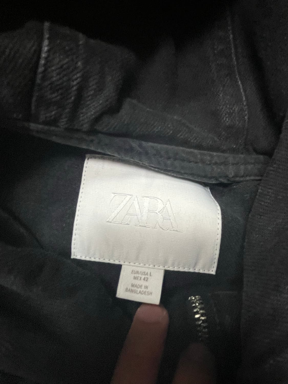 자라 워싱 후드자켓 상품이미지2