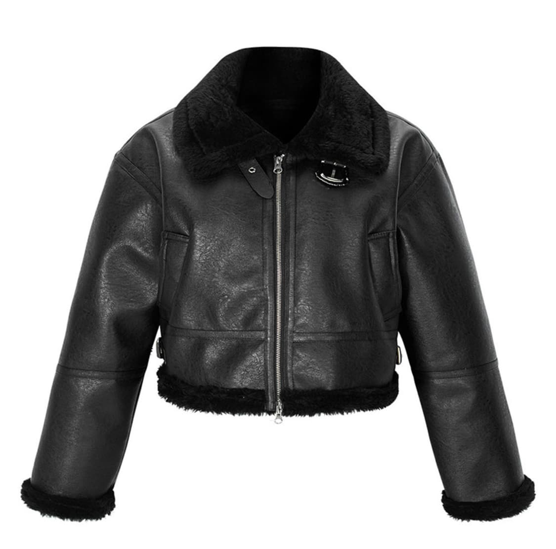 MYUUN crop mustang (black) 상품이미지1