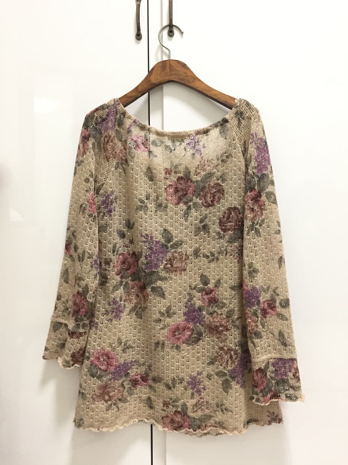 로사체리 로즈 시스루 탑 뮤트 빈티지 상품이미지2