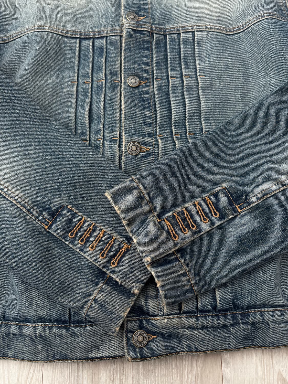 424 데님 자켓 인디고 50 상품이미지4