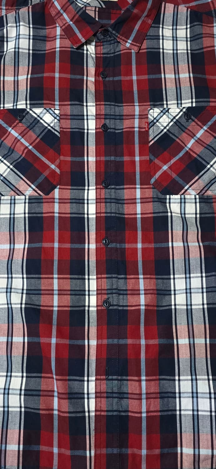 리바이스 체크 셔츠 L 상품이미지5