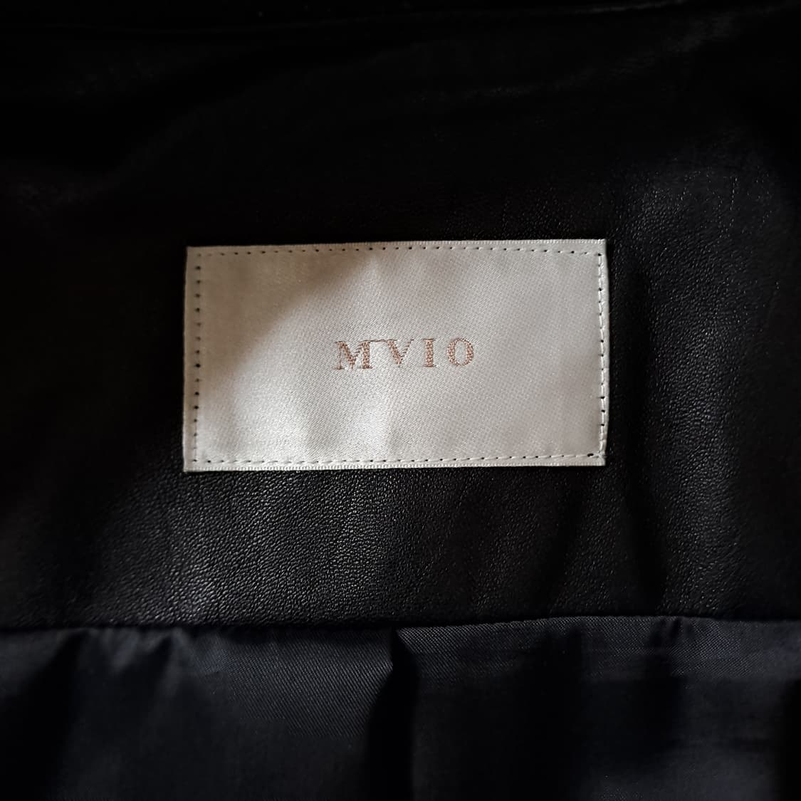 (택포) 엠비오 캐시미어 혼용 양가죽 자켓 100 B644 상품이미지8