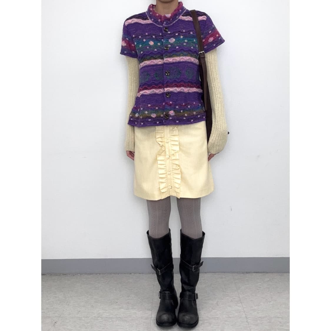 빈티지 미디 스커트 상품이미지2