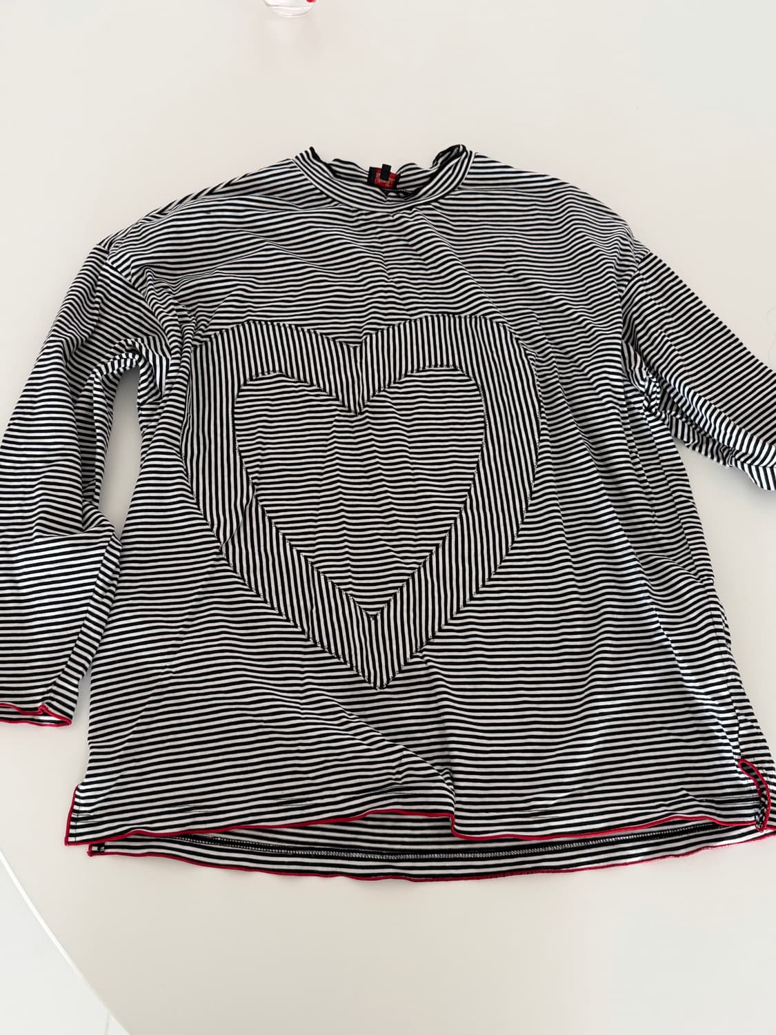 언노운블루 스트라이프 티셔츠 상품이미지2