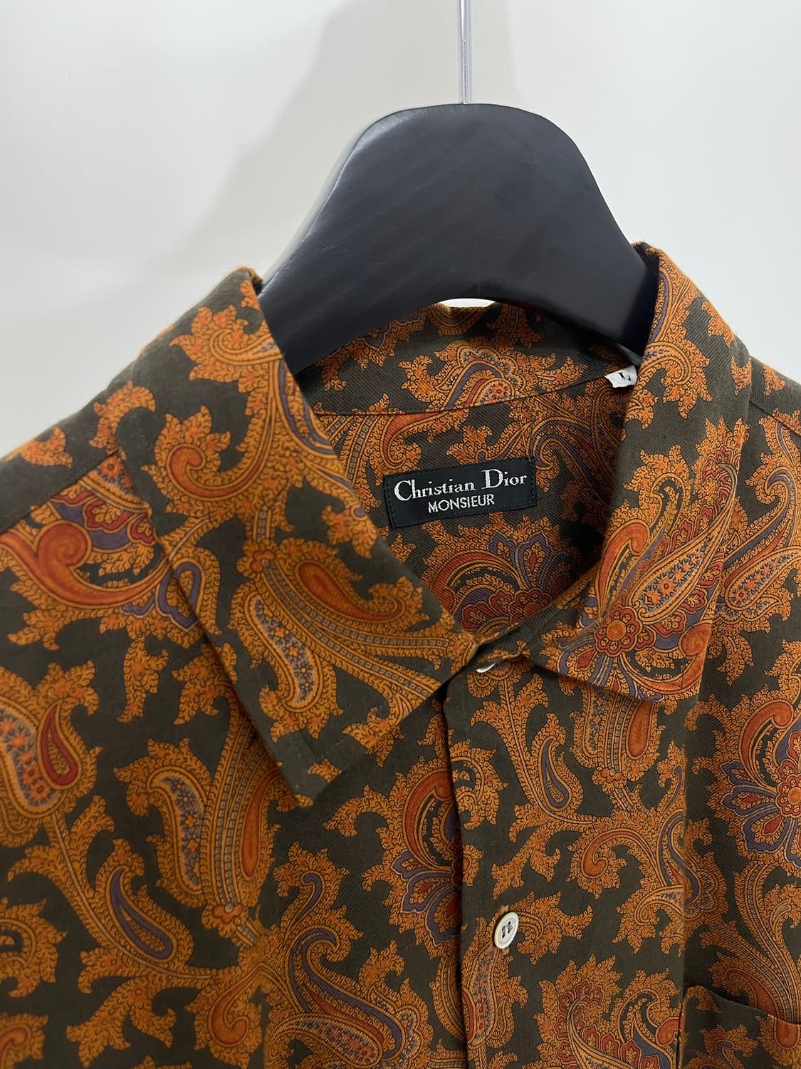 Christian Dior MONSIEUR paisley shirt 상품이미지6
