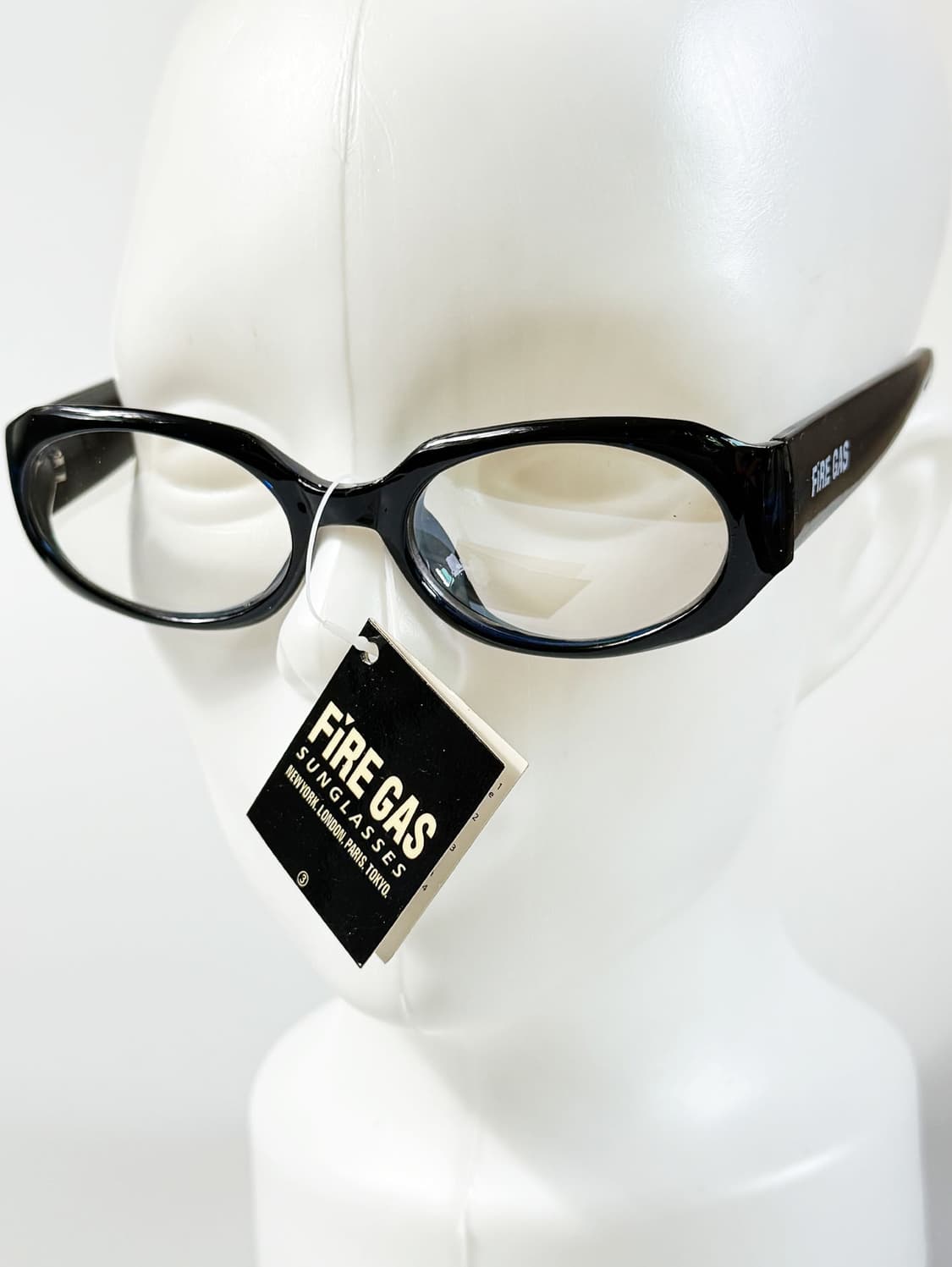 90s FIRE GAS 볼드 오벌 투명틴트 빈티지 선글라스 상품이미지8