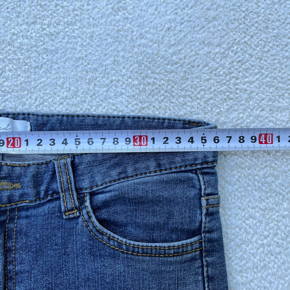 26 빈티지 여성 컷팅 데님 0330M 상품이미지5