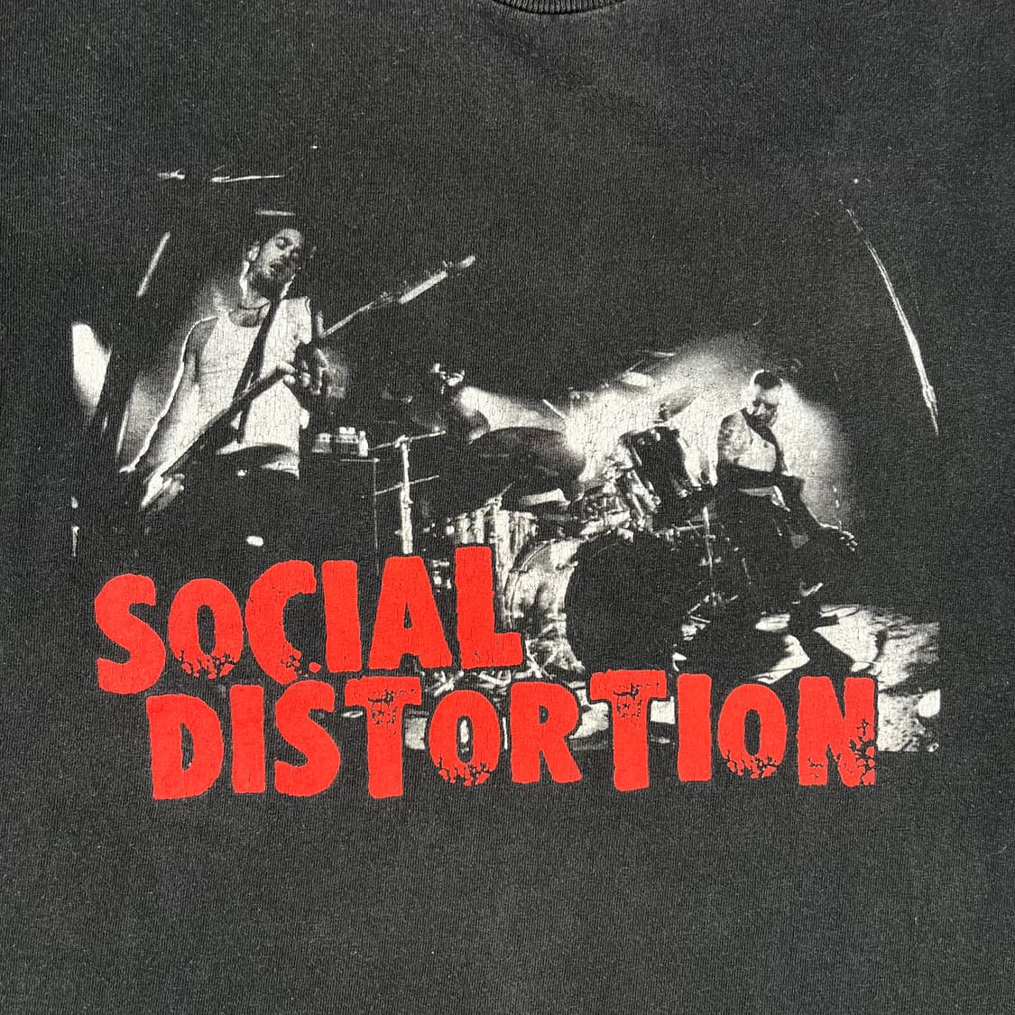 빈티지 Social Distortion Band 반팔 상품이미지4