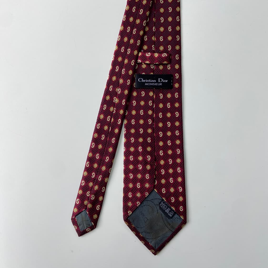 크리스찬 디올(Dior) 명품 정품 심플로고 넥타이 상품이미지3