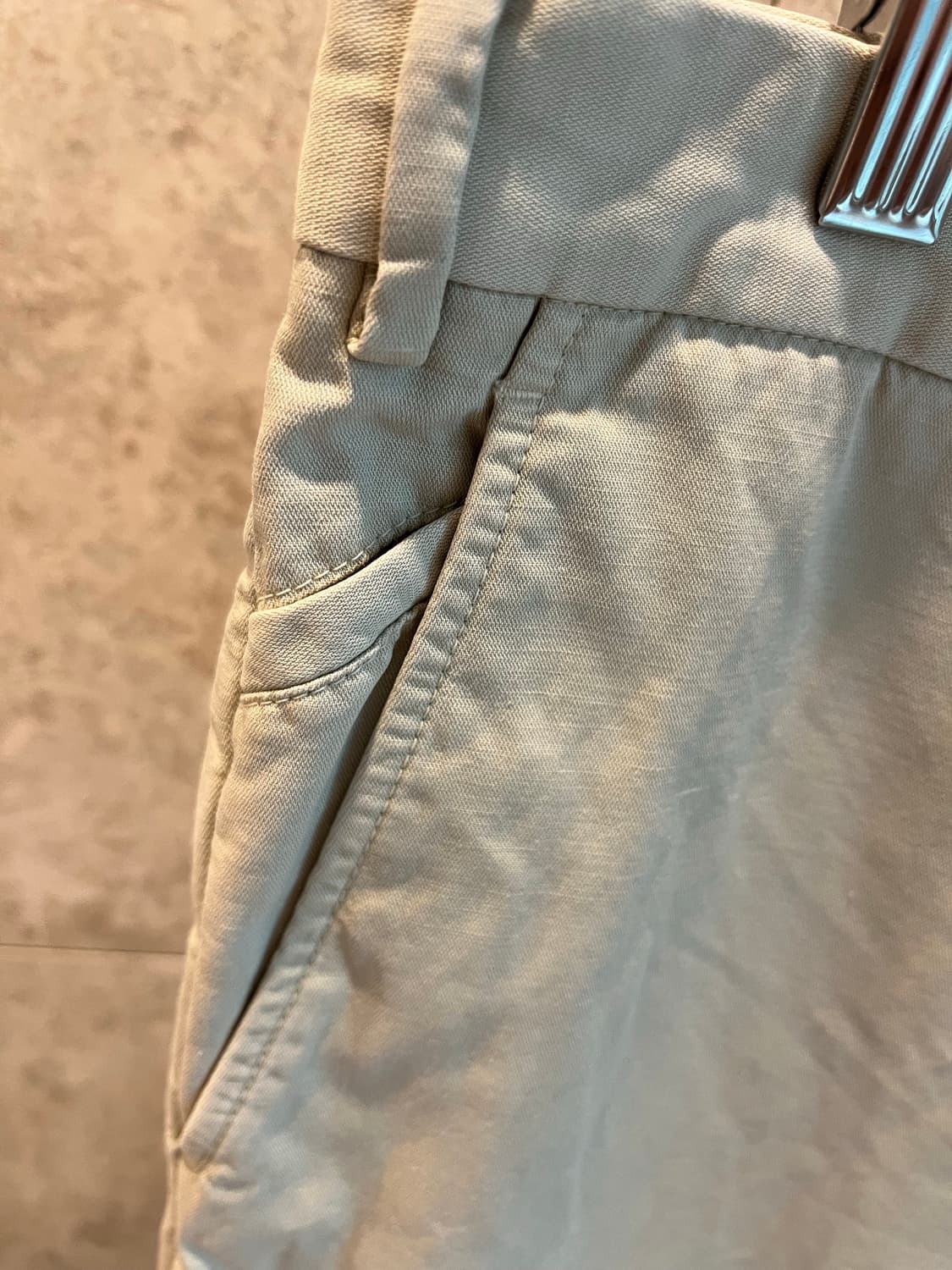 로로피아나 남성 면/린넨 혼방 바지 52(34-35인치) 상품이미지2