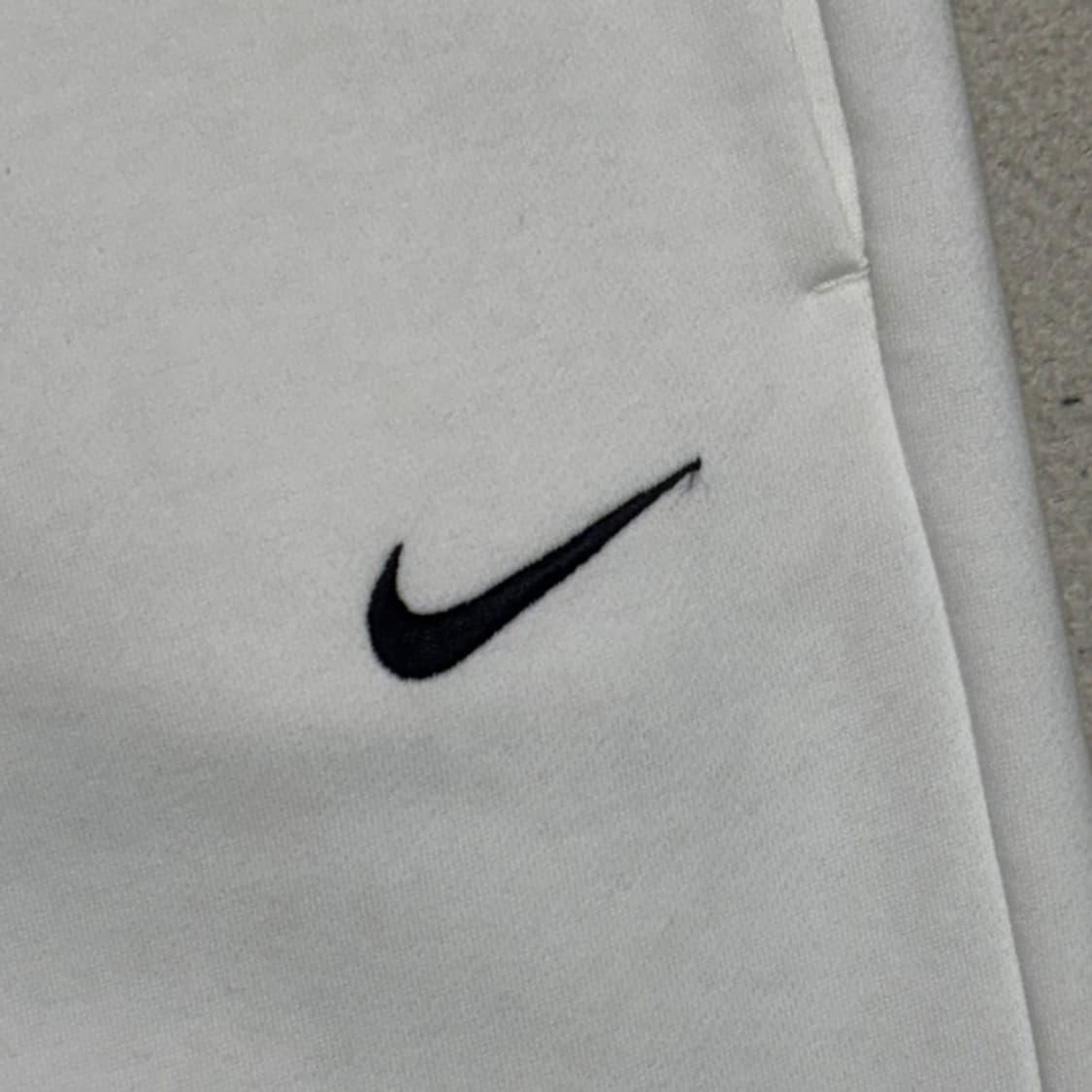 NIKE 여성용 와이드 레그 스웻팬츠 화이트 S 상품이미지2
