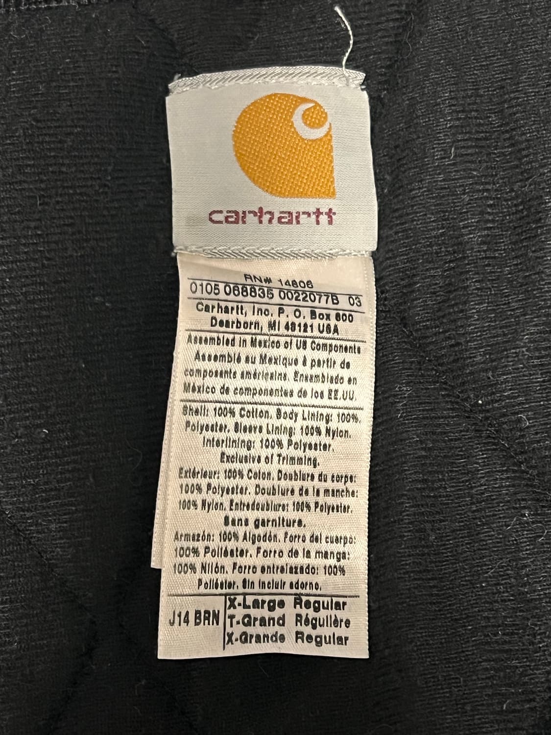 칼하트 산타페 j14 brn xl 상품이미지5