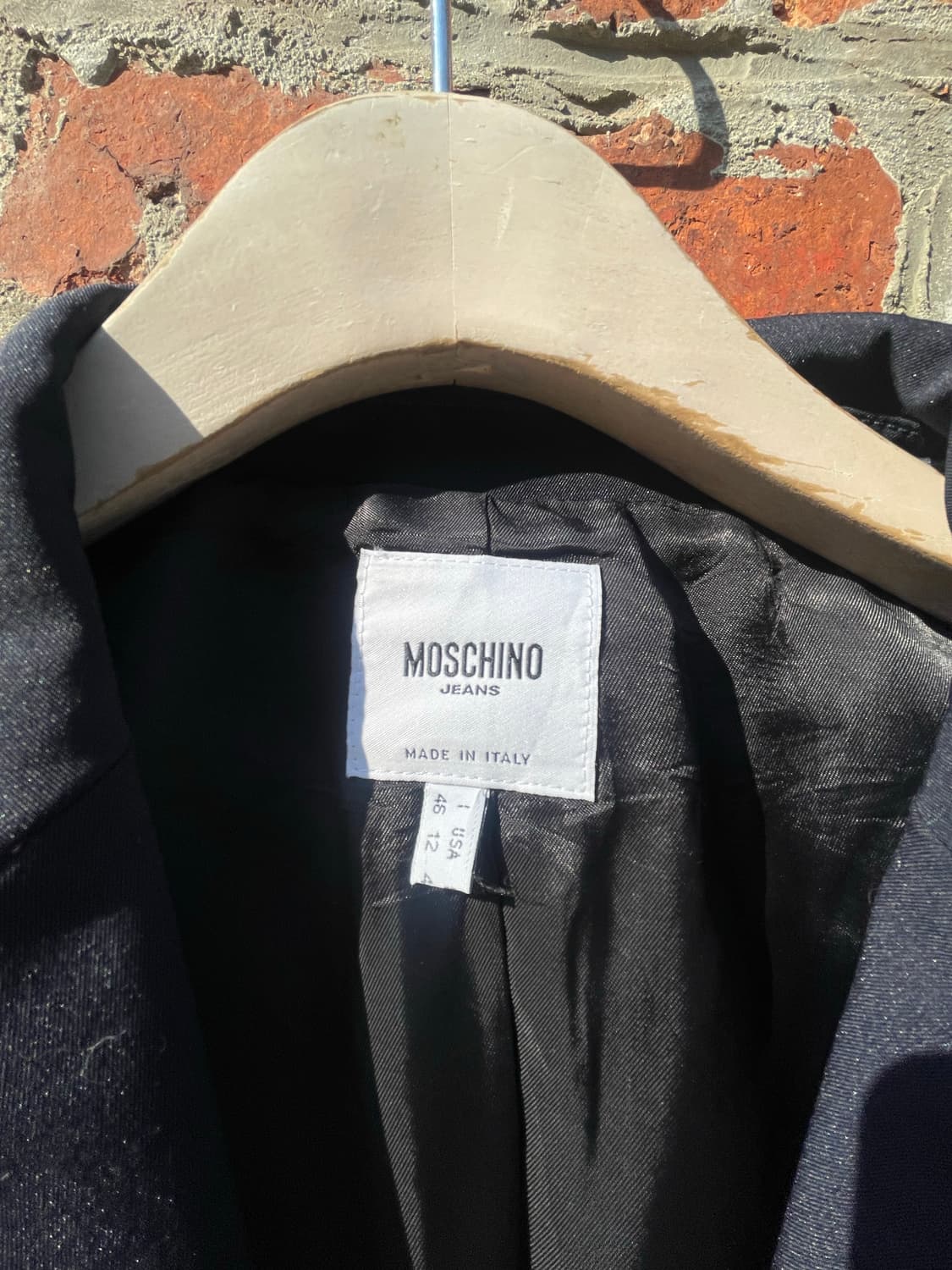 Moschino  jeans blazer made in italy 상품이미지3