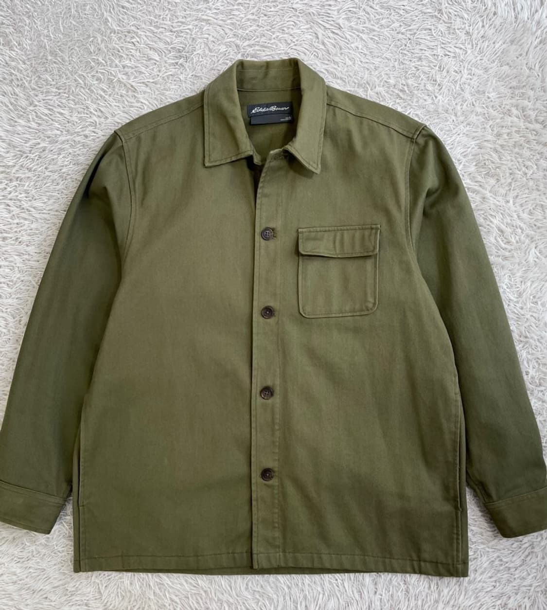 에디바우어 코튼 셔츠 자켓/#632 상품이미지1