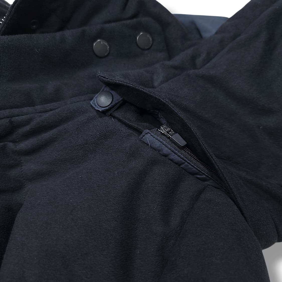[L/105] 브룩스브라더스 블랙 후드 구스다운 자켓 패딩 상품이미지7