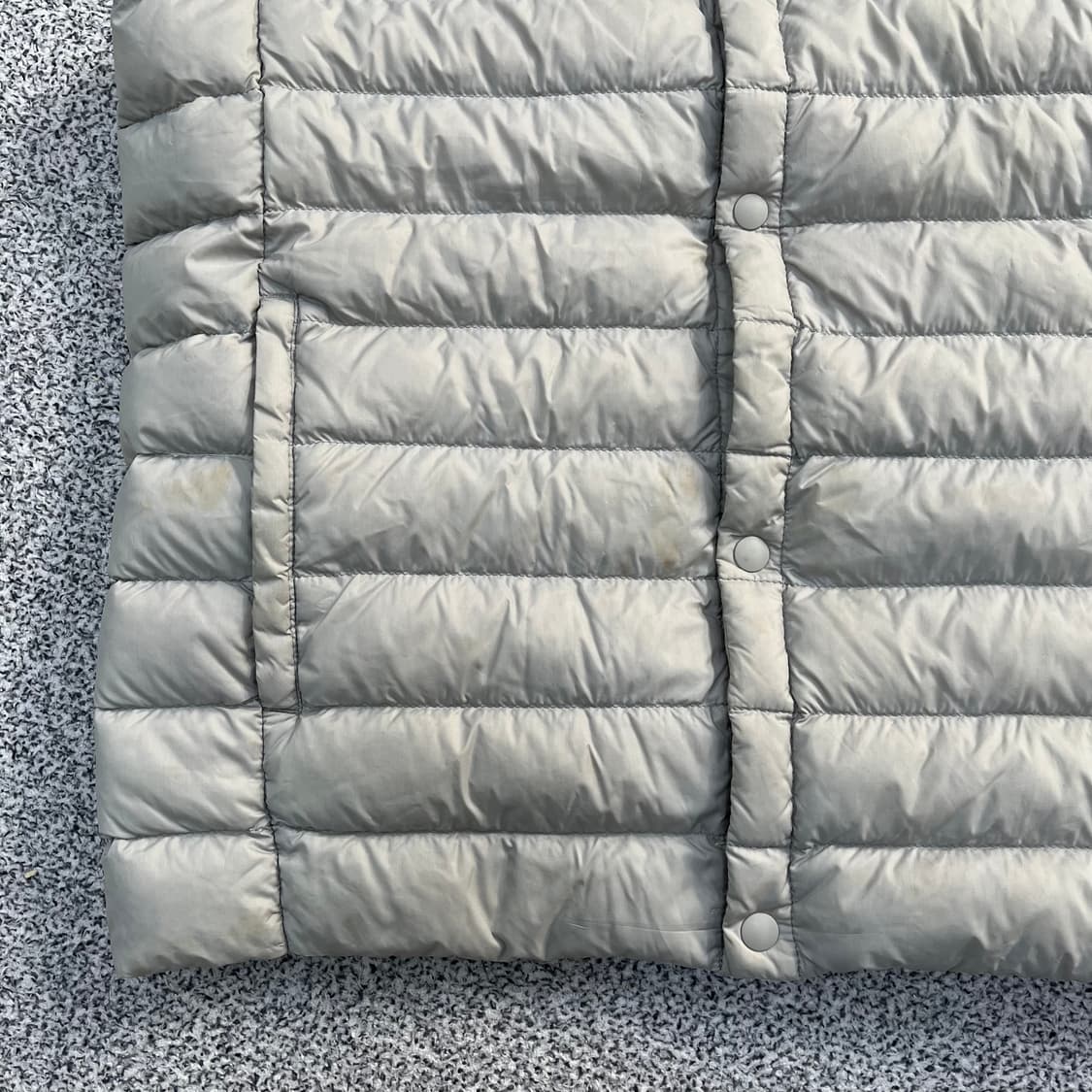 M 지오다노 경량 패딩 조끼 (오염) 0327M 상품이미지6