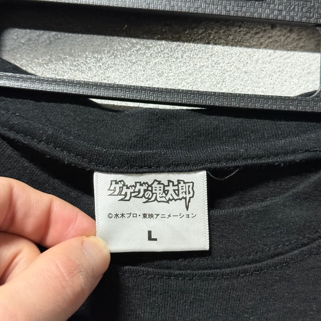 VTG 빈티지 재패니즈 오리엔탈 락 고스 펑크 프린팅 반팔 티셔츠 상품이미지5