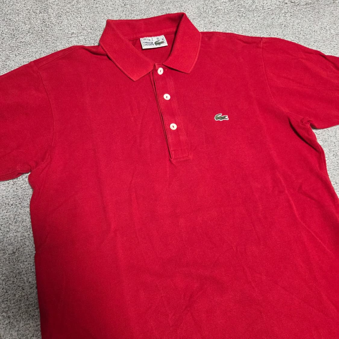 Lacoste 카라넥 반팔 티셔츠 M(95) 상품이미지2