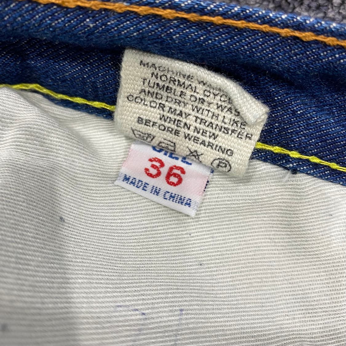 에비수 새상품 자수팬츠 상품이미지9