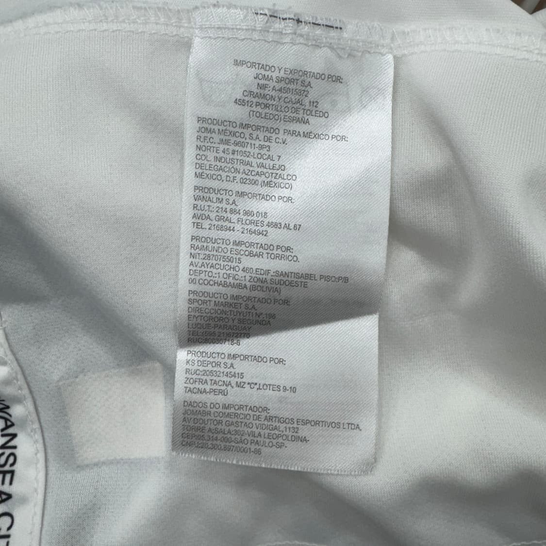 M JOMA 조마 스완지시티 17-18시즌 기성용 마킹 유니폼 상품이미지7