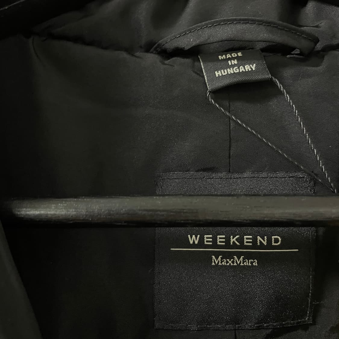막스마라 위켄드 블랙 롱패딩 32(W) 상품이미지4