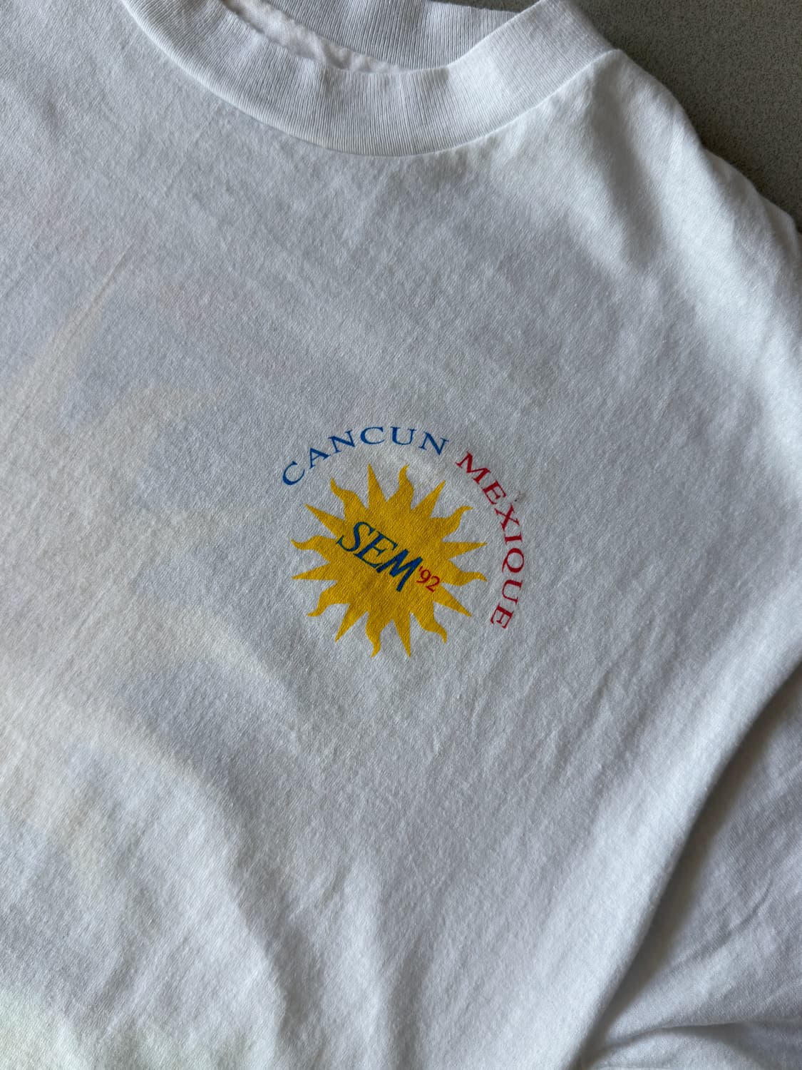 90s cancun SAM92 빈티지 티셔츠 싱글스티치 상품이미지4