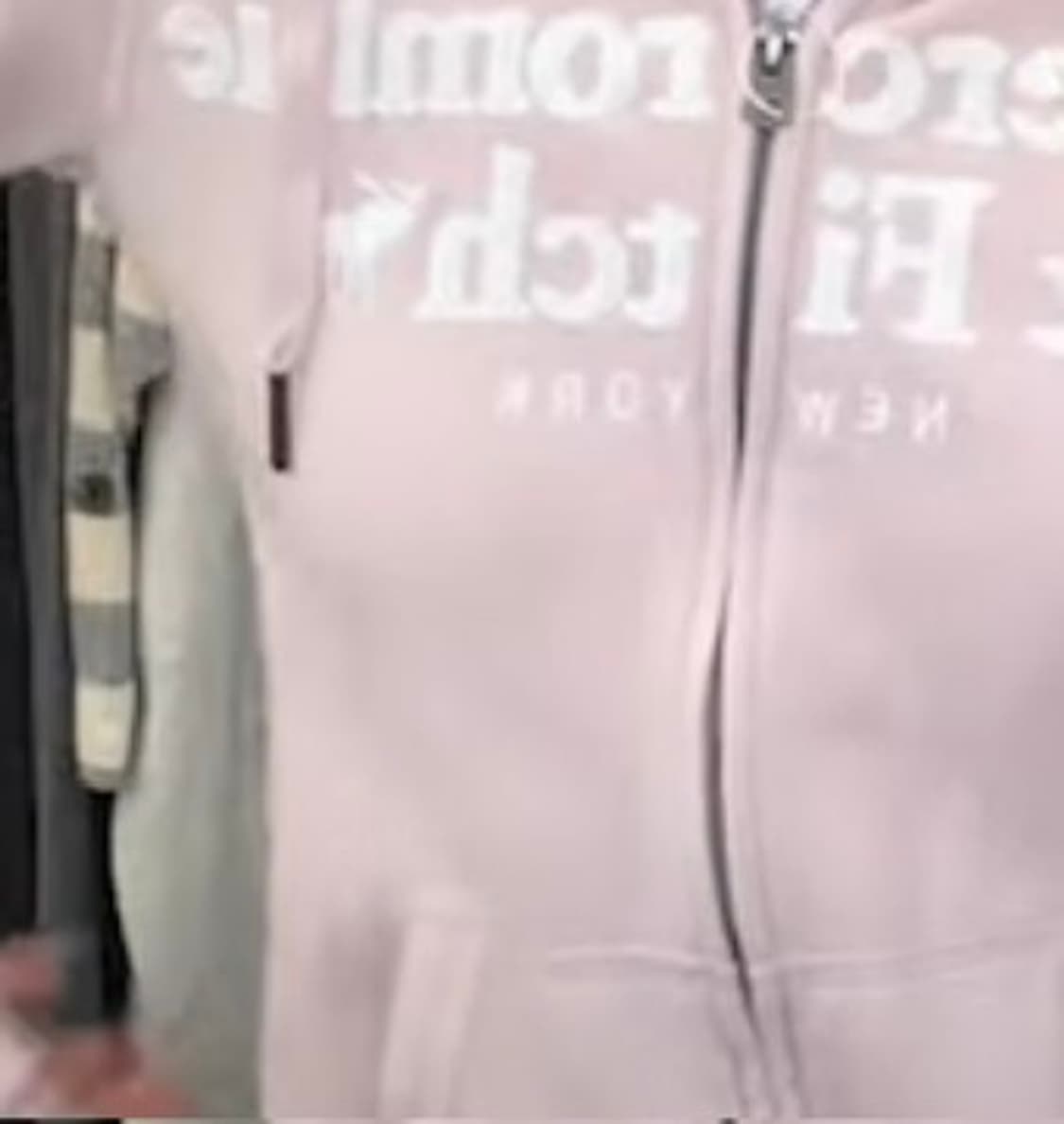 구해요!! 아베크롬비 연핑크 후드집업 상품이미지1