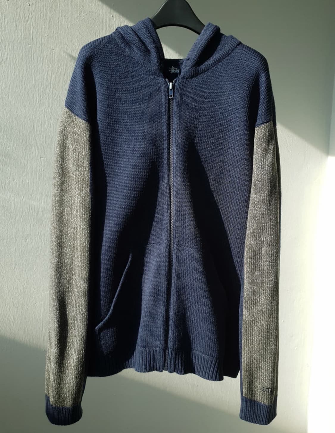 스투시 90‘s 니트 후드집업 상품이미지2