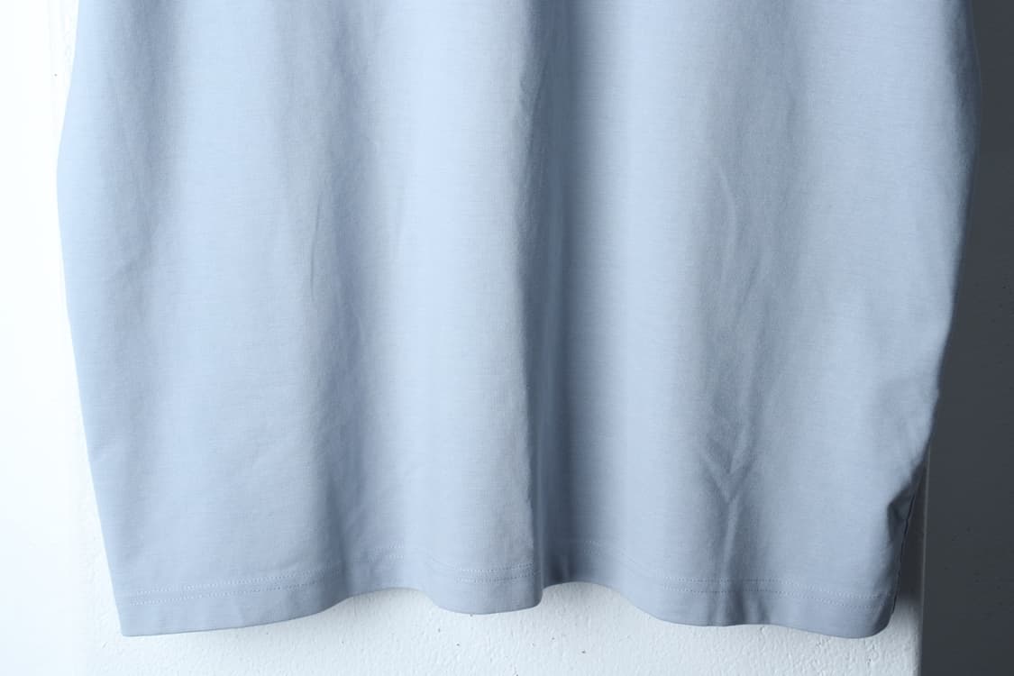 (2XL) 탑텐 반팔 티셔츠 빅사이즈 브이넥 연블루-H32367 상품이미지4