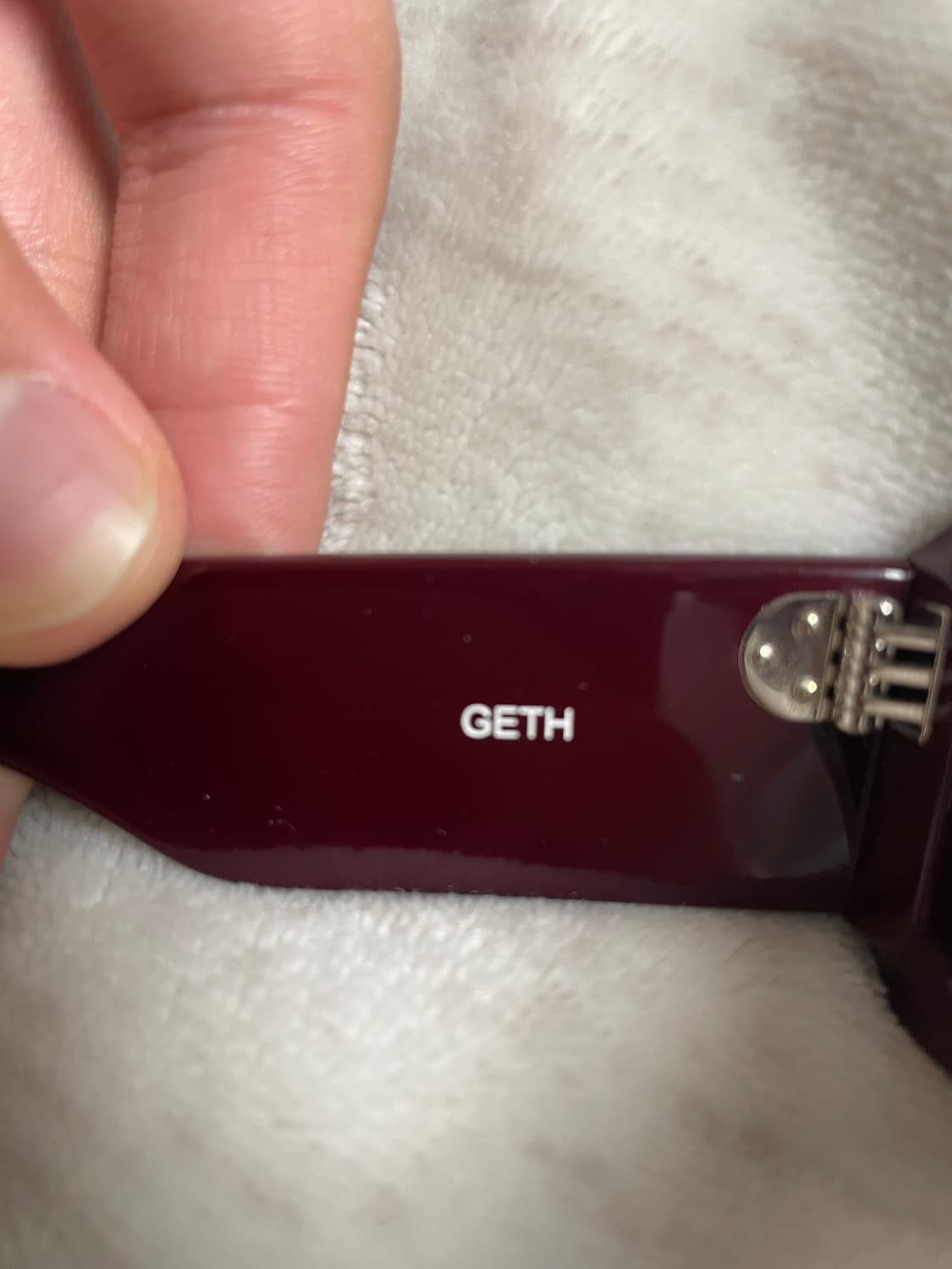 릭오웬스 할리우드 geth 선글라스 버건디 상품이미지3