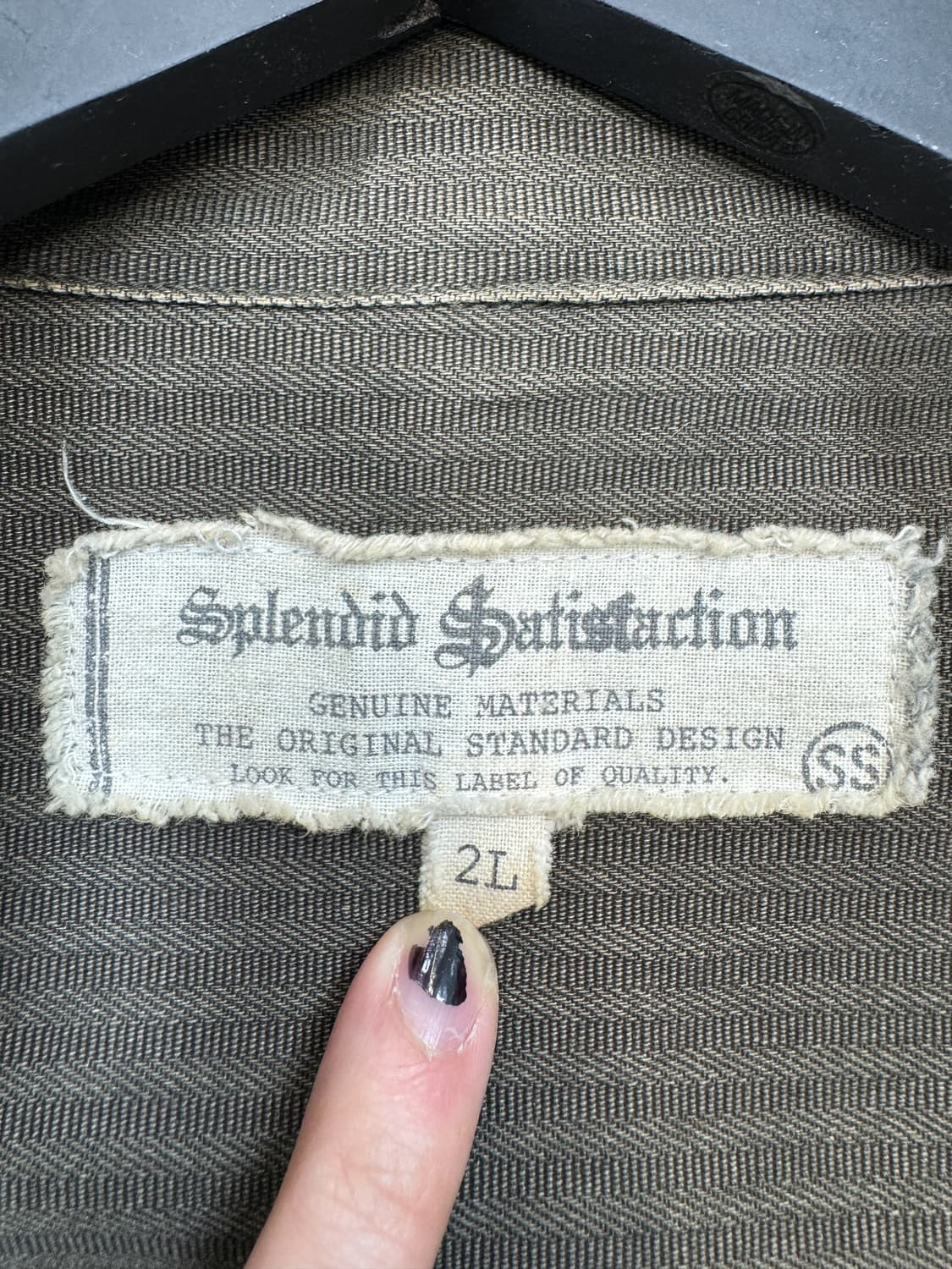 스플렌디드 새티스팩션 투포켓 집업 자켓 상품이미지5