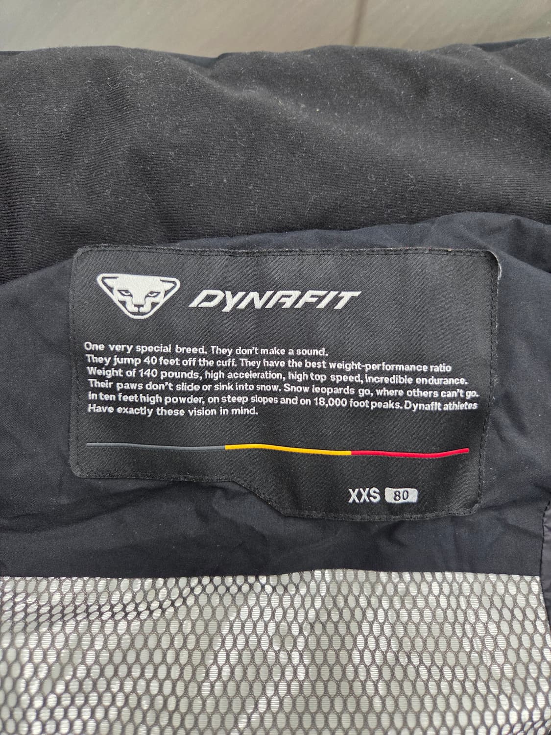 다이나핏 블랙 롱패딩2XS 상품이미지5