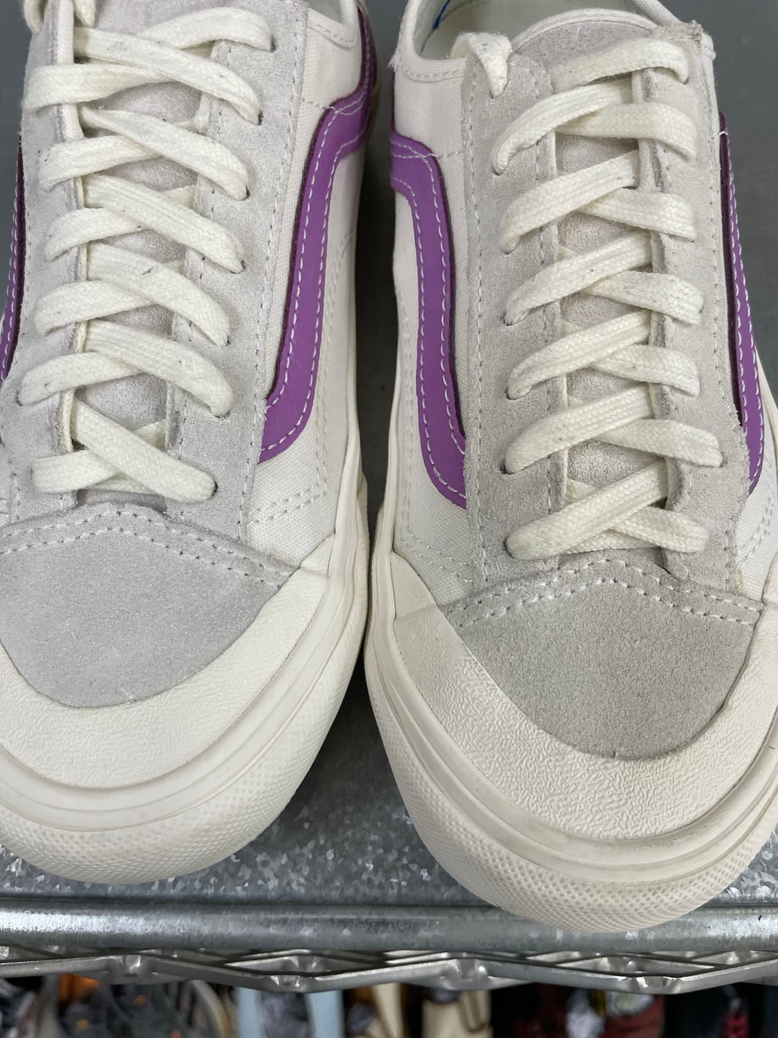 반스 스타일 36 화이트 퍼플 230 (gr-4158) 상품이미지7
