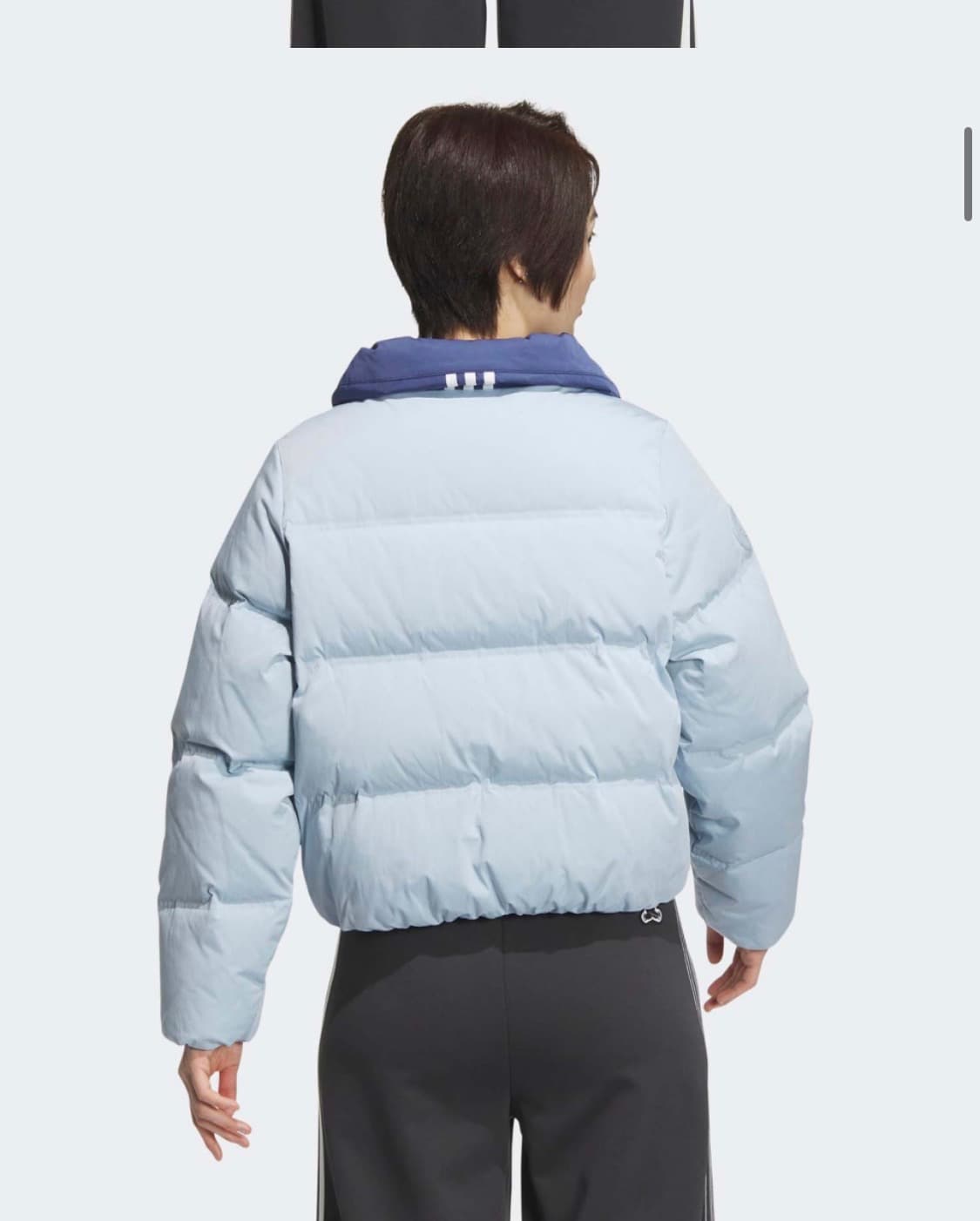 아디다스 숏 다운 패딩 새상품 상품이미지3
