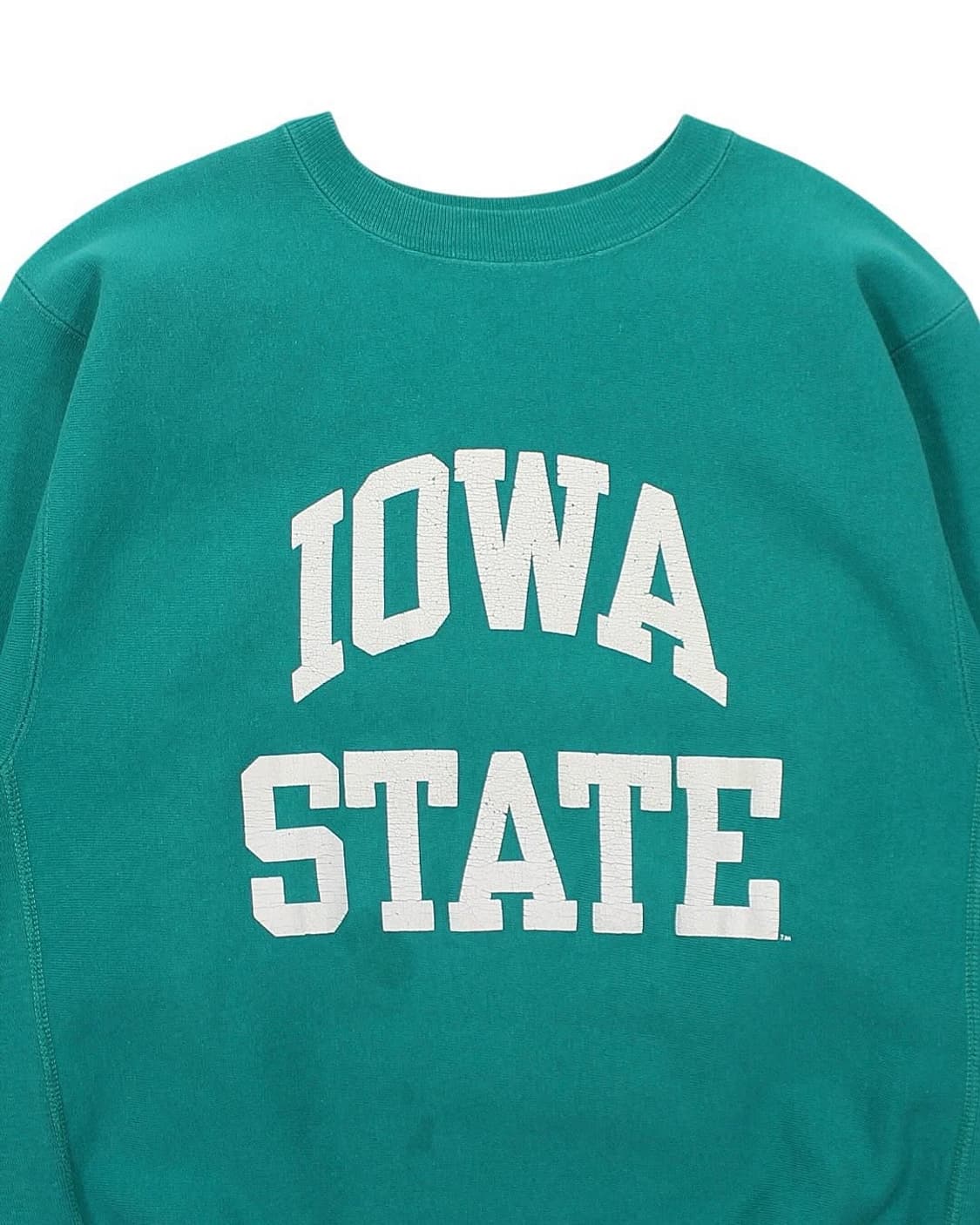 1990s USA 챔피온 리버스위브 스웻셔츠 아이오와 빈티지 미국제 상품이미지3