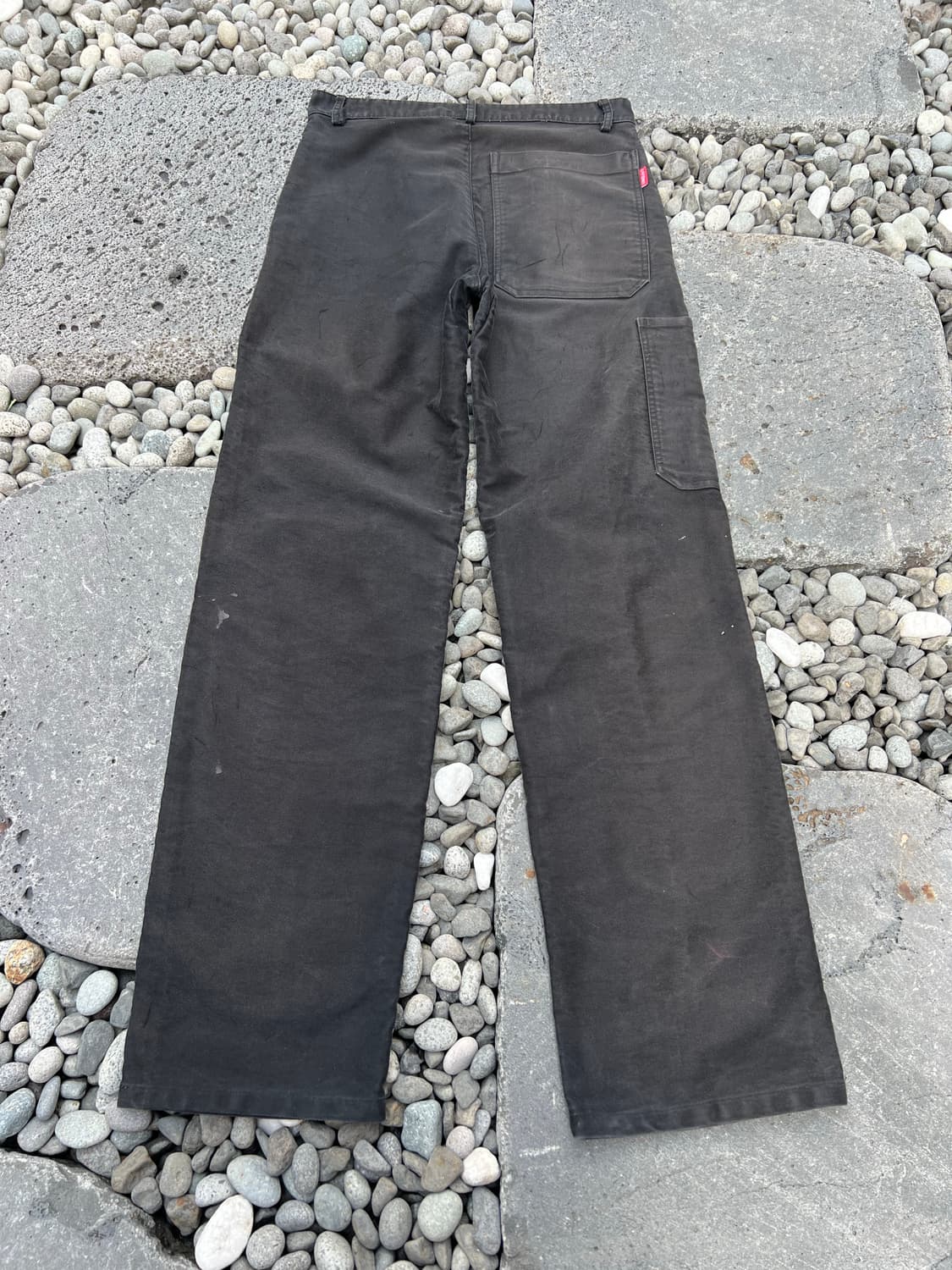 OLD EURO LAFONT BLACK MOLESKIN 블랙몰스킨팬츠 상품이미지2