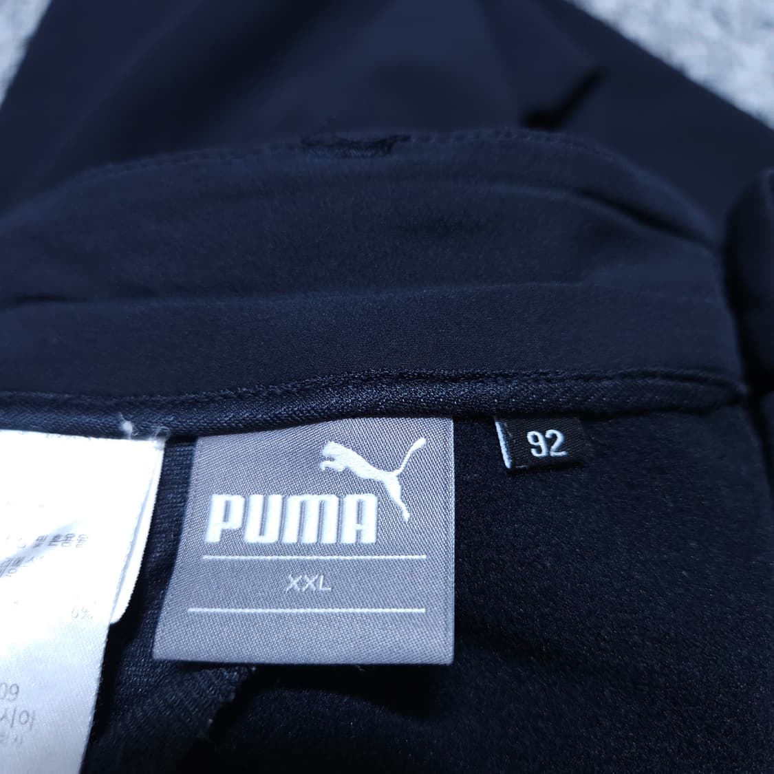 퓨마골프) 36(92) 남자 네이비 기모골프바지 / 왕눈이샵 상품이미지7