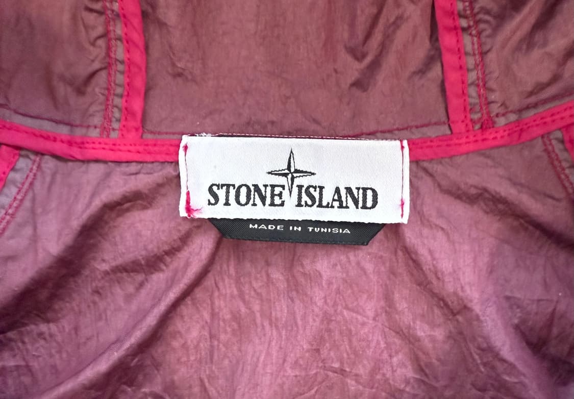 스톤아일랜드 2022 마젠타 나일론메탈 아노락 후디자켓 상품이미지5