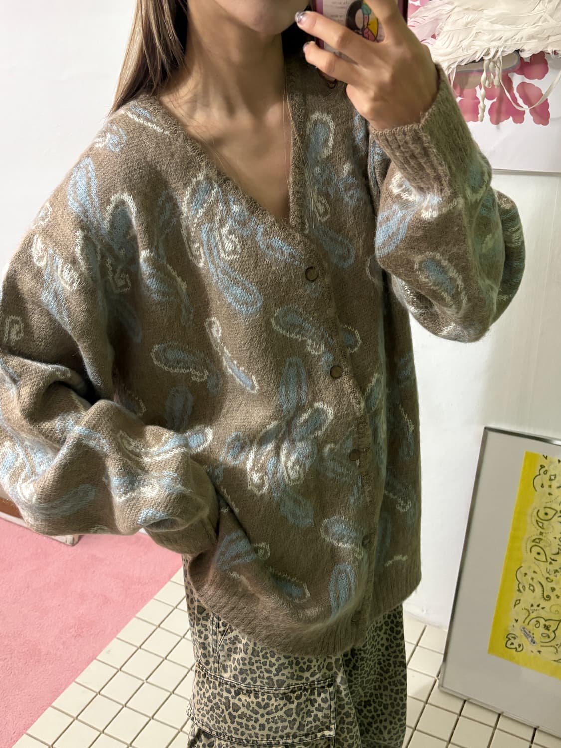 니들스 MC-EX-L 모헤어 가디건 상품이미지2