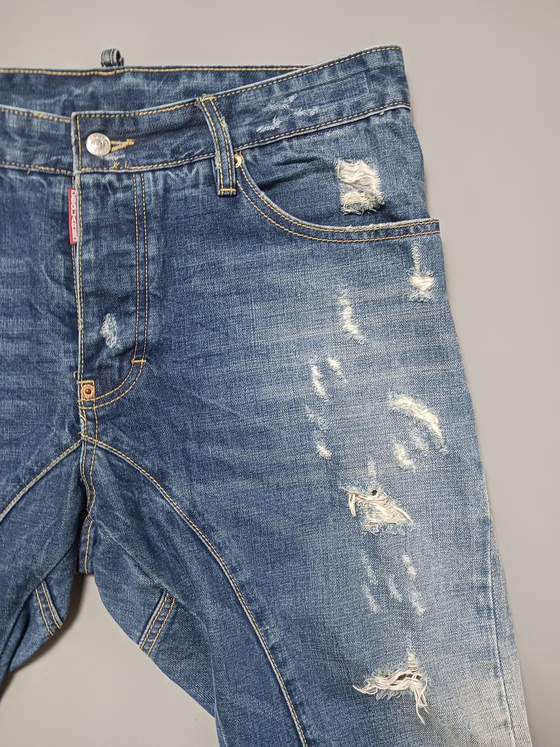 [34] 디스퀘어드2 마린디스 바이커진 청바지 상품이미지4